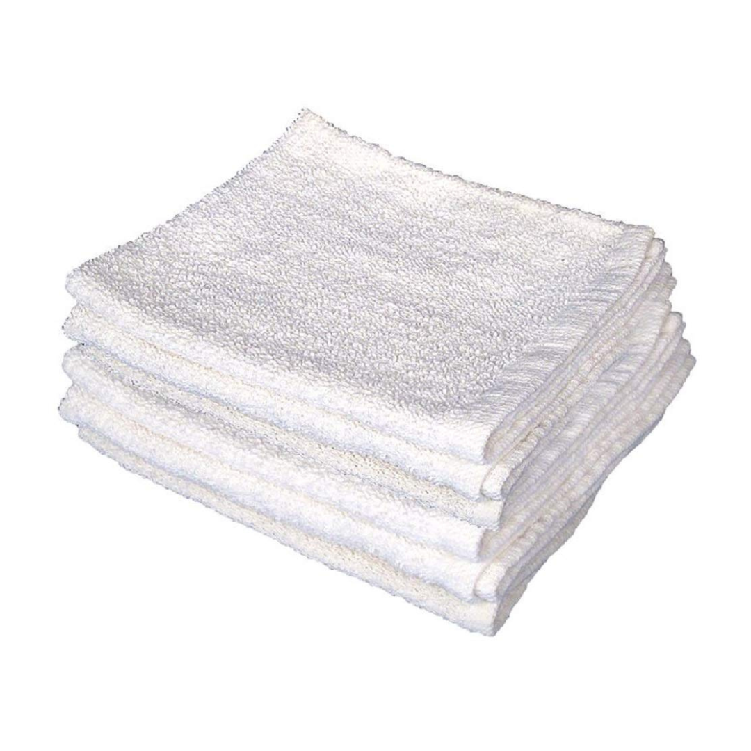 Untitled design (73) Arka Home Products 100% Cotton Everyday Cleaning Towels (Set of 8-White 14X17)